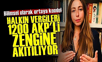 'Halktan Alınan Vergiler 1200 AKP'liye Veriliyor'