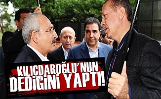 Kılıçdaroğlu Söyledi Erdoğan Yaptı!
