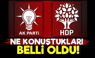 AKP-HDP'nin Ne Konuştuğu Belli Oldu!