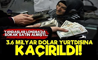 Türkiye'den 3.6 Milyar Dolar Kaçırıldı!