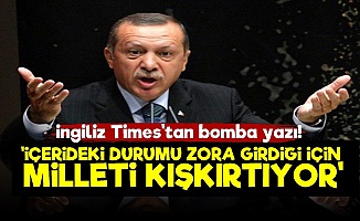 'Erdoğan Milleti Özellikle Kışkırtıyor Çünkü...'