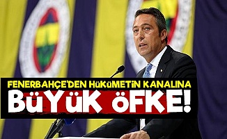 Fenerbahçe'den AKP'nin Kanalına Büyük Öfke!