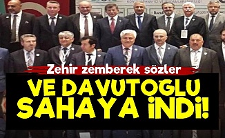Davutoğlu'ndan Zehir Zemberek Sözler!