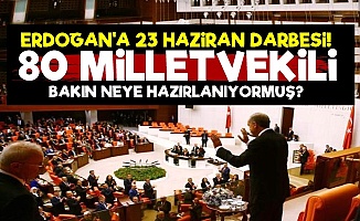 Erdoğan'a 23 Haziran Darbesi!