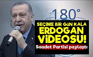 Seçime Bir Gün Kala Erdoğan Videosu!