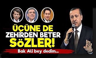 AKP'de Savaş Başladı! Erdoğan'dan Zehir Gibi Sözler