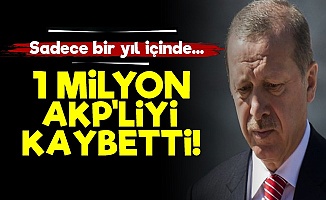 Erdoğan'a Büyük Şok! 1 Milyon AKP'li...