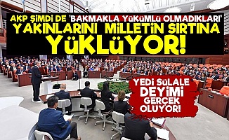 AKP'den 'Yedi Sülalemize Millet Baksın Teklifi!