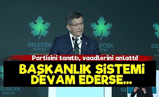 Davutoğlu Gelecek Partisi'ni Anlattı!