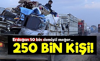 Erdoğan 50 Bin Demişti 250 Bin Kişi Çıktı!
