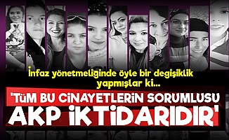 'Kadın Cinayetlerinin Sorumlusu AKP Çünkü...'