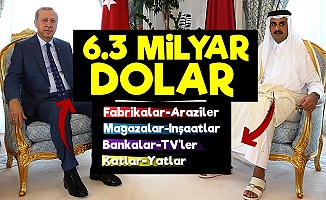Türkiye-Katar Aşkı; 6.3 Milyar Dolar...