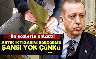 'Erdoğan'ın İktidarını Sürdürme Şansı Yok'