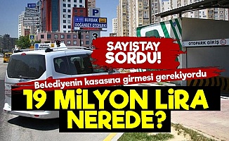 Sayıştay: 19 Milyon Lira Nerede AKP'li Belediye?