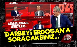 AKİT TV'de Ortalık Karıştı, Davutoğlu Çıldırdı!