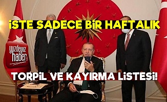 İşte AKP'nin Sadece Bir Haftalık Kayırma Listesi!