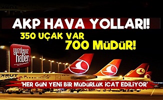 Türk Hava Yolları'nda Her Uçağa İki Müdür!