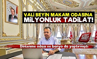 İstanbul Valisi'nden Tadilata Servet!