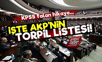 İşte AKP'nin Torpil Listesi!