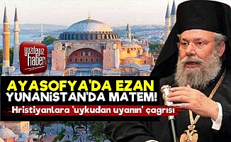 Yunanistan'da Ayasofya İçin Matem Çanı!