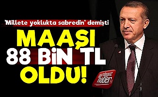Erdoğan'ın Maaşına Zam: 88 Bin TL...