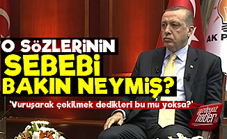 Erdoğan'ın Son Günlerdeki Sözlerinin Sebebi Bakın Neymiş?