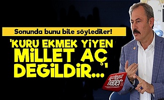 AKP'li Tin: Kuru Ekmek Varsa Millet Aç Değildir
