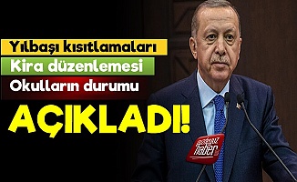 Erdoğan'dan Yılbaşı Açıklaması!