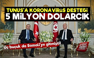 Türkiye'den Tunus'a 5 Milyon Dolar!