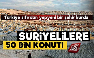 Türkiye Suriyelilere Yepyeni Şehir Kurdu!