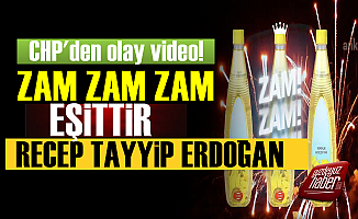 'Zam, Zam, Zam Eşittir Recep Tayyip Erdoğan'