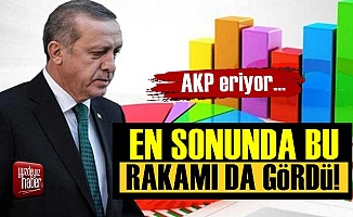 AKP İlk Kez Bu Rakama Düştü!