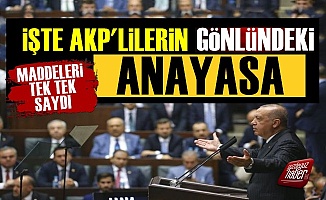 İşte AKP'lilerin Gönlündeki Anayasa!