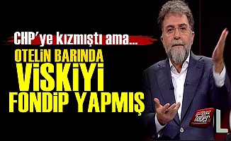 Ahmet Hakan Viskiyi Fondip Yapmış!