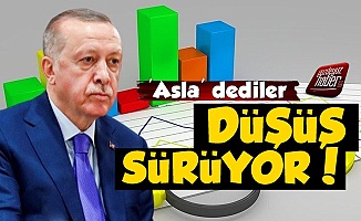 AKP'de Düşüş Sürüyor, İşte 'Asla' Diyenlerin Oranı