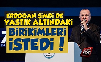 Erdoğan Yastık Altındakileri İstedi!
