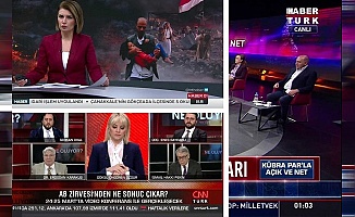 TRT, Habertürk ve CNN Türk Bakın Ne Yaptı?