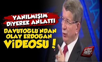 Davutoğlu'ndan Erdoğan'a Olay Video