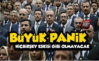 AKP'de Büyük Panik