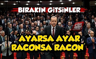 Erdoğan İstifa Tehditlerine Rest Çekti