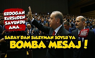 Saray'dan Süleyman Soylu'ya Bomba Mesaj