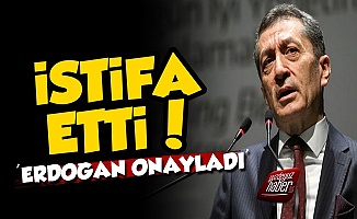 Ziya Selçuk İstifa Etti, Erdoğan Onayladı