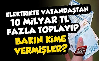 AKP Elektrikte 10 Milyar TL'yi Bakın Kime Vermiş?