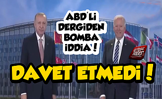 ABD'li Dergiden Bomba Erdoğan-Biden İddiası!