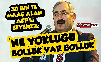 AKP'li Etyemez: Ülkede Bolluk Var Bolluk...