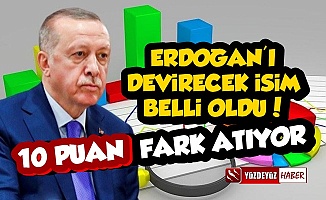 İşte Erdoğan'ı Devirecek İsim! 10 Puan Fark Atıyor