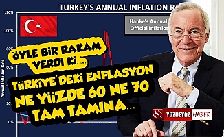 Prof. Hanke'den Türkiye'deki Enflasyon İçin Korkunç Rakam!