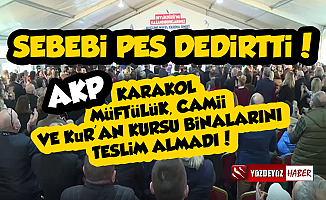 AKP' Müftülük, Camii, Kur'an Kursu Binasını Teslim Almadı Sebebi Pes Dedirtti!