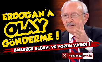 Kılıçdaroğlu'ndan Erdoğan'a Olay Gönderme, Gündem Oldu!