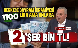AKP Bayram İkramiyesinde de Ayrım Yaptı, Onlara 2'şer Bin Lira!